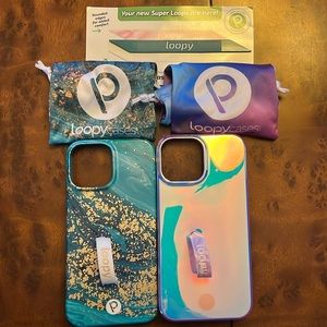 Loopy phone case for Apple 13 Pro Max x 2